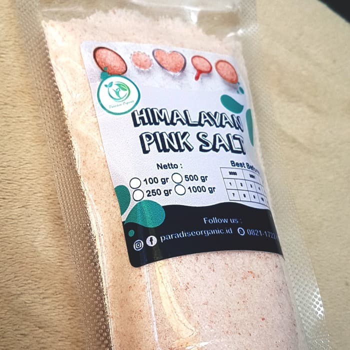 

Promo Garam Himalaya 250 gram / Pink Himalayan Salt Berkualitas