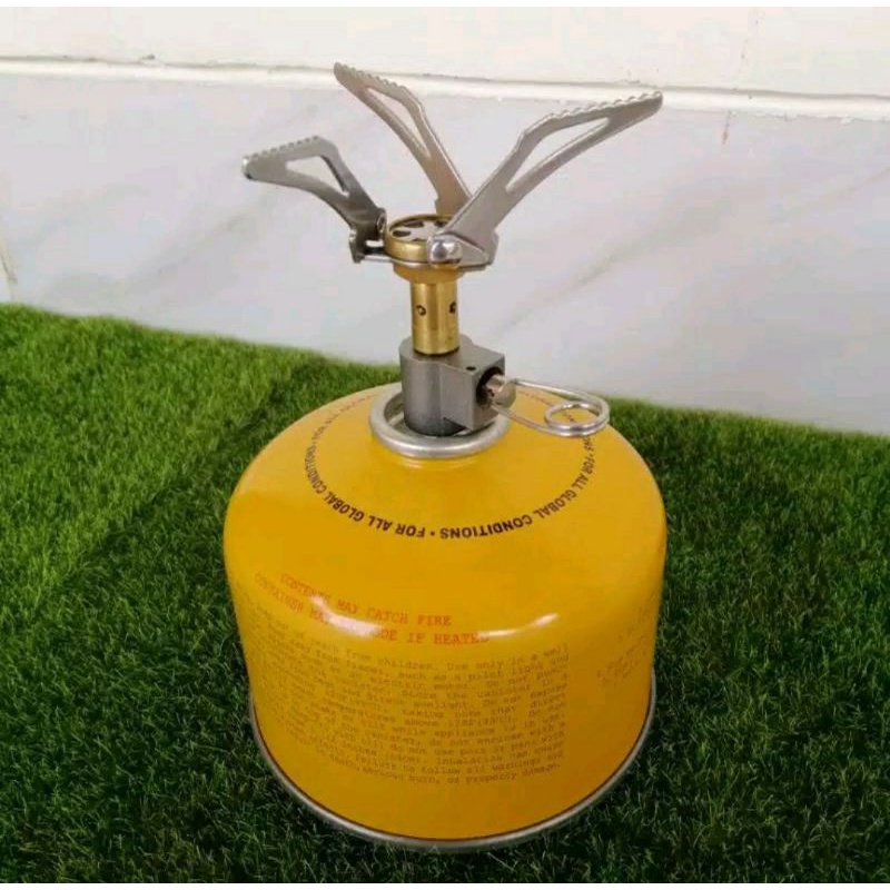 SET Kompor camping ultralight lipat portable mini / kompor ultralight canister -kompor mini PORTABLE