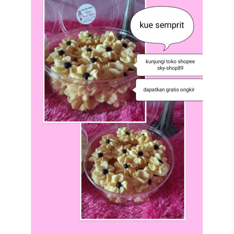 

kue semprit susu