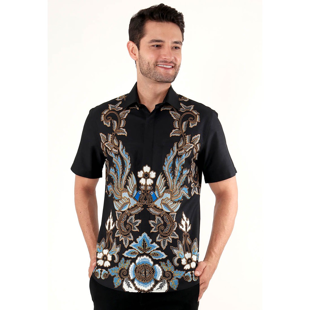 Maginot Kemeja Batik Pria Lengan Pendek Pria Vikrama SS Maginot Kemeja Batik Pria Lengan Pendek Pria Vikrama SS