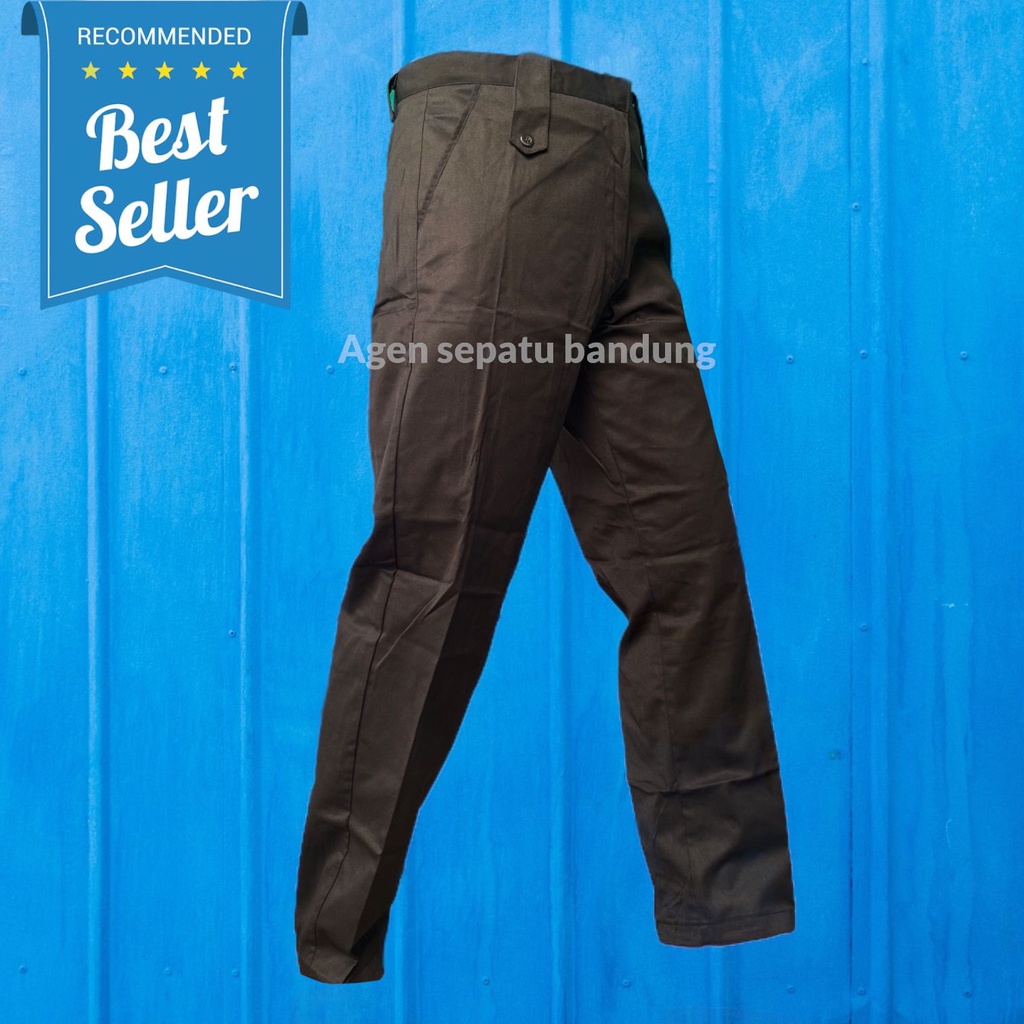 CELANA PNS HITAM CELANA PDL dan PDH PANJANG HITAM RIPSTOP SEKOLAH SECURITY SATPAM LAPANGAN OUTDOOR CARGO MURAH PDH