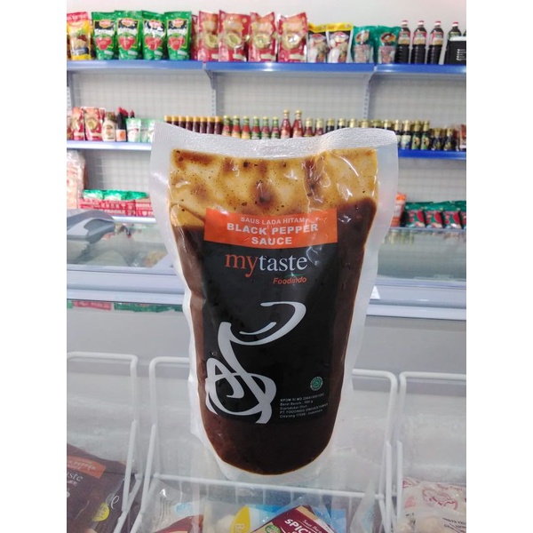 

My taste saus lada hitam blackpepper 500 gr / kualitas terjamin