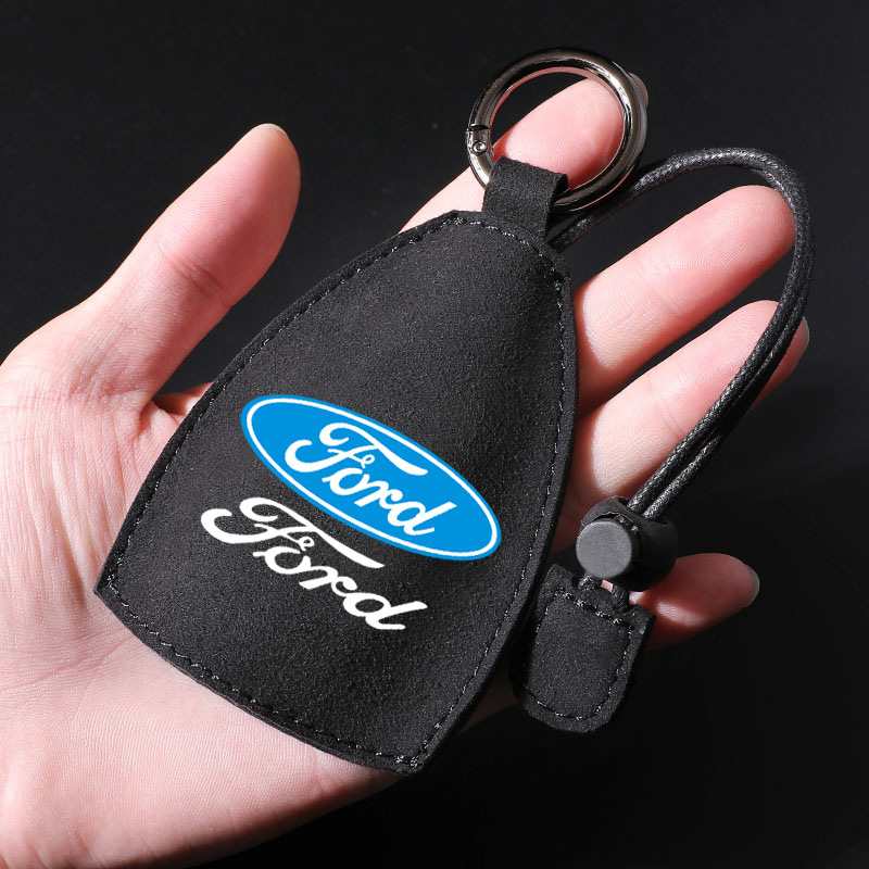 Suede Car key bag Universal fob for Ford Car Key Case