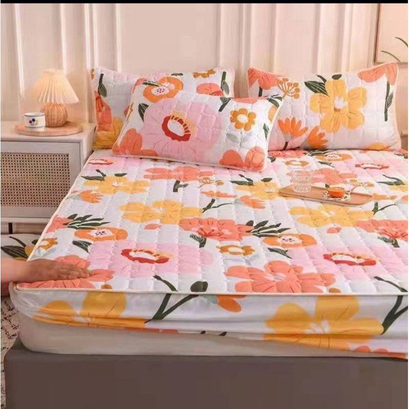 sprei sulthan waterproof ukuran 160x200cm motif karakter-8