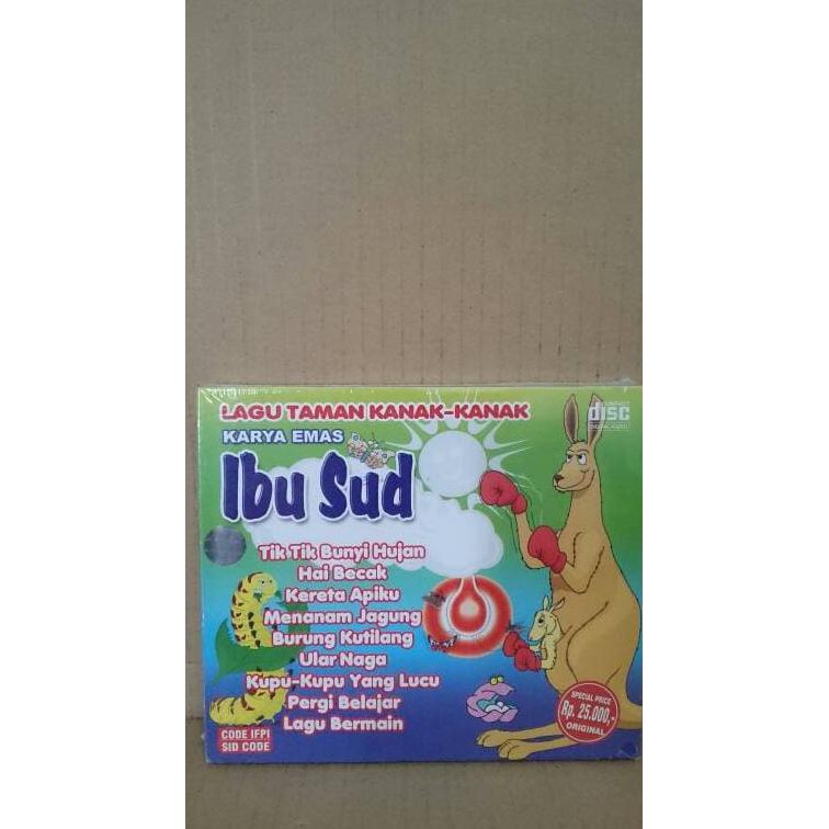 CD ORIGINAL LAGU TAMAN KANAK-KANAK KARYA EMAS IBU SUD
