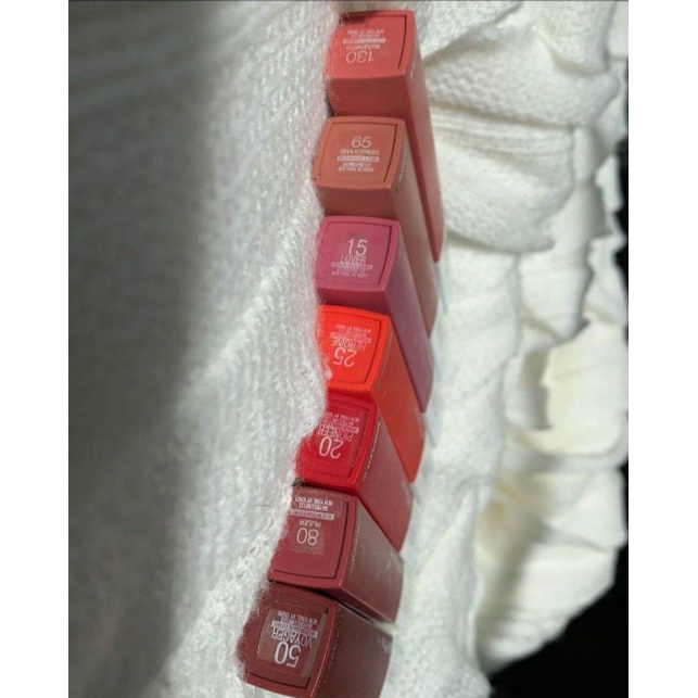 ORI 100% Maybelline Superstay Matte Ink Liquid Matte Lipstick Make Up Tahan Lama Hingga 24 Jam lipstik lipstick maybelin maybeline lipten maybeline my beline supertstay lipstik maybelline ori tahan lama lip matte maybelline original 220 Ambitios 385-3