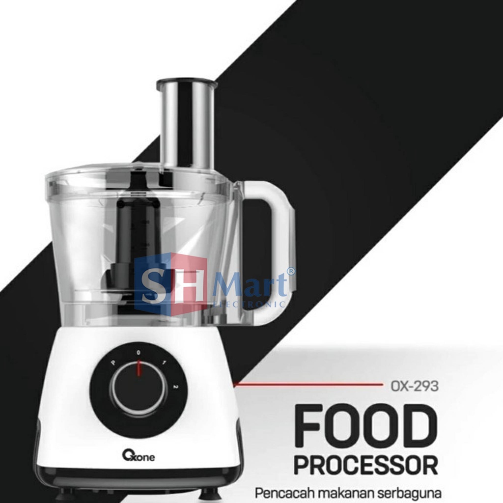 FOOD PROCESSOR OXONE OX-293 KAPASITAS 2 LITER PENCACAH BUMBU SERBAGUNA OX293 GARANSI RESMI