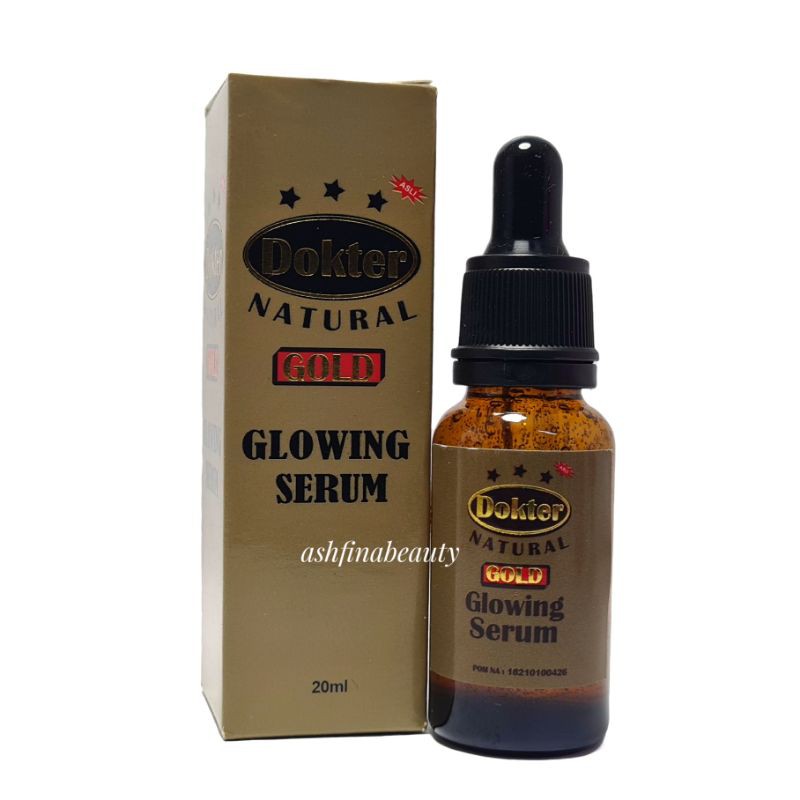 SERUM DOKTER GOLD GLOWING 20ml BPOM