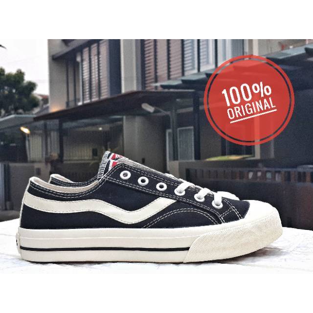 ORIGINAL ! Sepatu VENTELA PUBLIC Low Black Natural