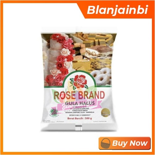 

Gula Halus Rose Brand 500 gr Bandung Area