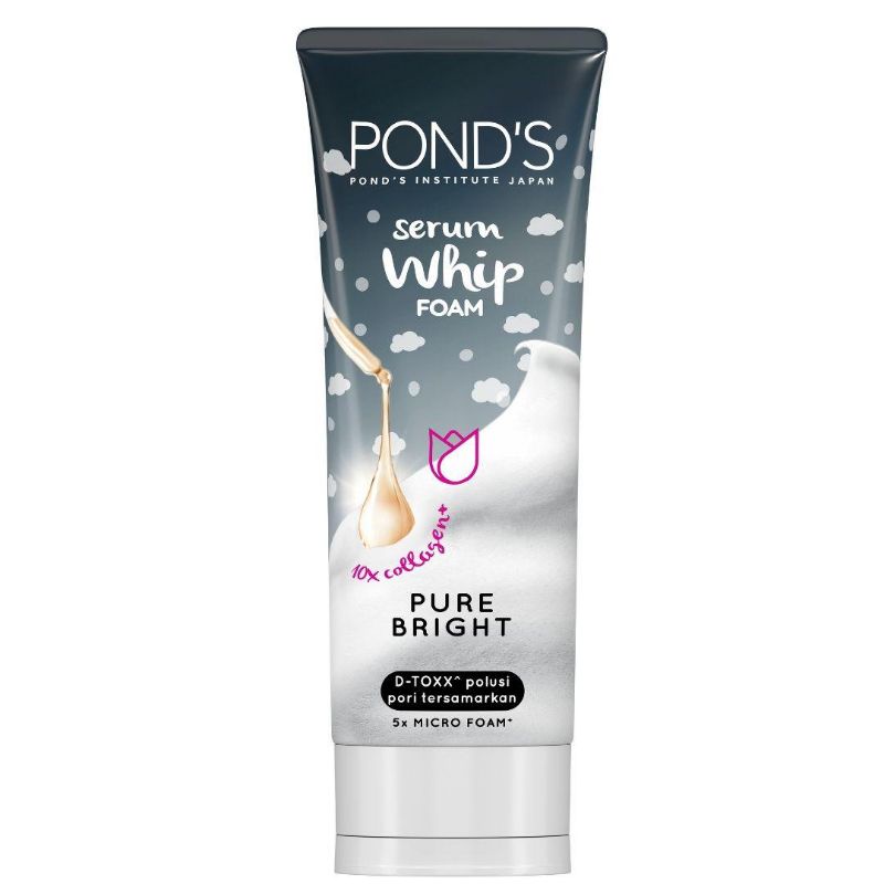 Ponds Pure Bright Whip Foam 100g