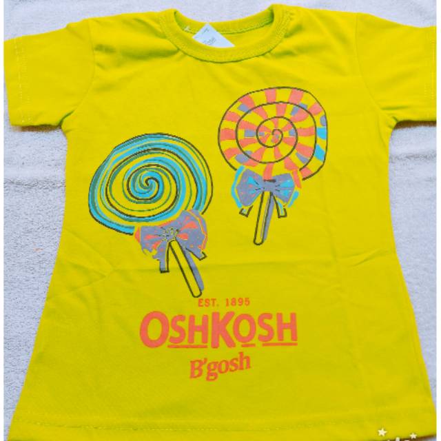 Kaos oshkosh anak perempuan