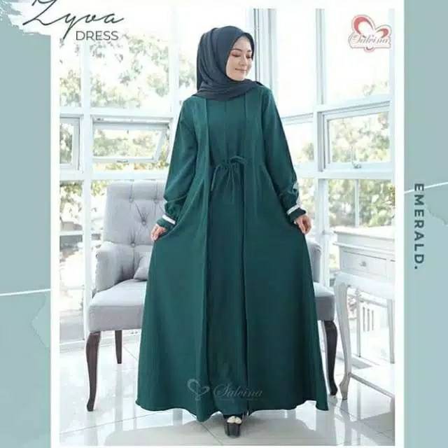 Zyva dress // gamis muslim terkini