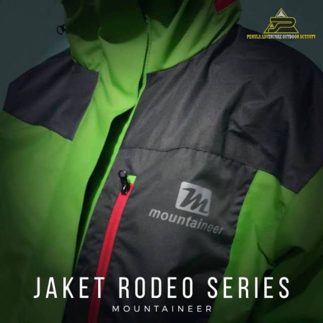 Jaket Rodeo series Mountaineer jaket outdoor jaket gunung jaket waterproof