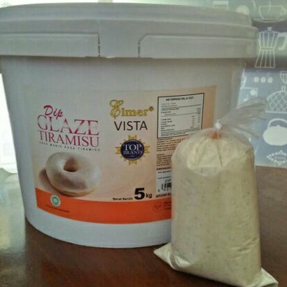 

Elmer Dip Glaze Tiramisu 250 gr selai topping donat dekorasi kue