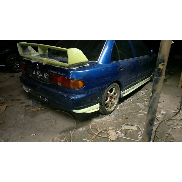 bodykit belakang add on kiri kanan lancer evo 3 ONGKOS KIRIMNYA MURAH bahan duraflex berkualitas dan