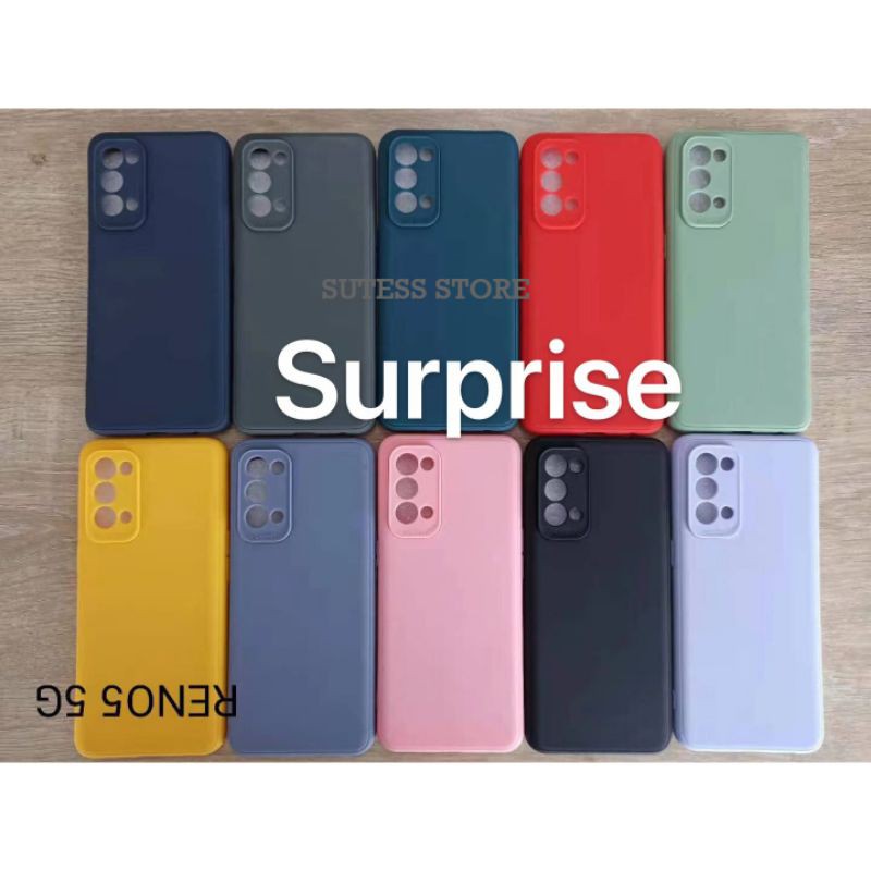 Oppo Reno 5 Casing Softcase Silicone Candy Color My Choice Tpu Premium