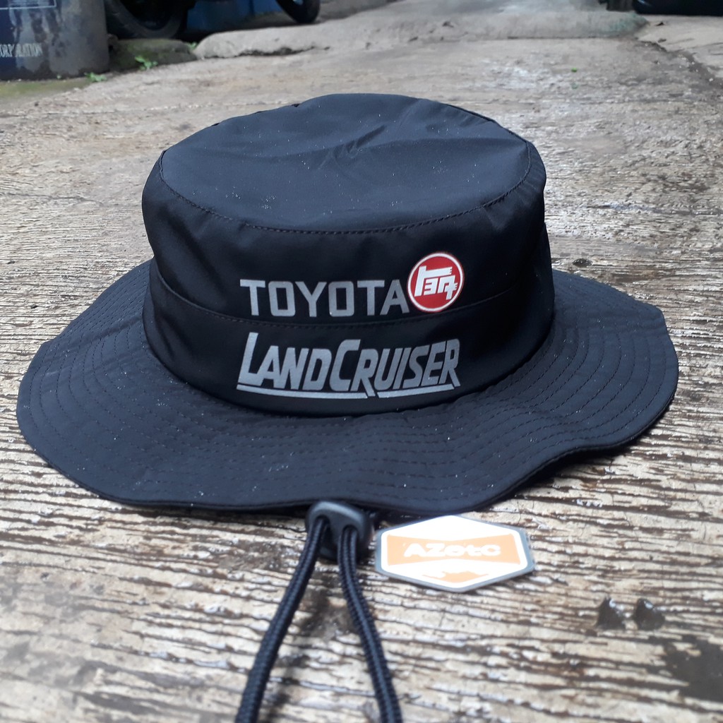 AZetc - Topi Rimba Anti Air Outdoor Hiking Toyota Land Cruiser 4X4 Offroad