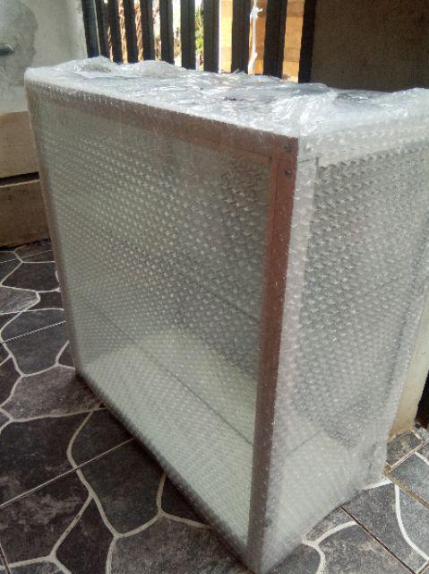 Etalase Aluminium Makanan/pulsa/hp/mainan