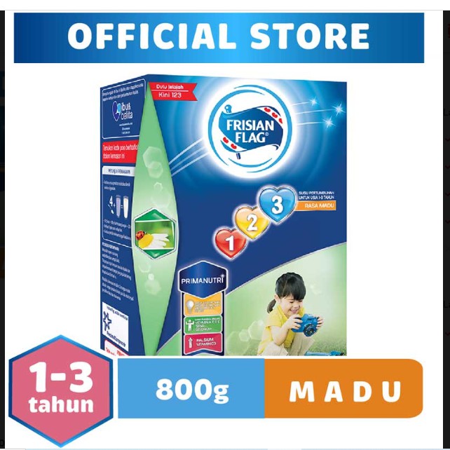 

FRISIAN FLAG 123 Susu Formula Madu 800g