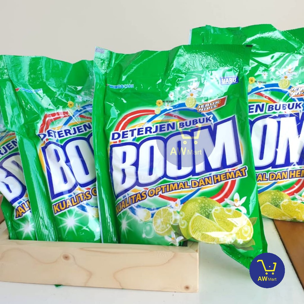 Boom Detergent 315 gr (Dari Pabrik Langsung!!) Sabun Boom Deterjen Bubuk