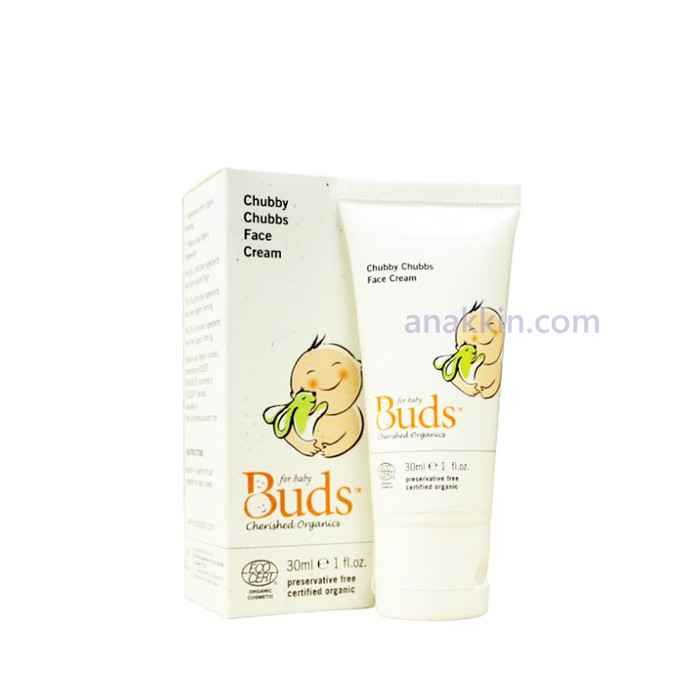 Ibu & Bayi - Perawatan Bayi - Cream Bayi - Buds Chubby Chubbs Face Cream U002F Cream Muka Anak