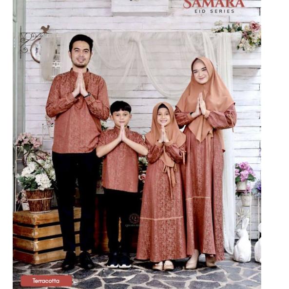 Modern.. Sarimbit Lebaran Keluarga Samara Eid Series by Qinara Hijab