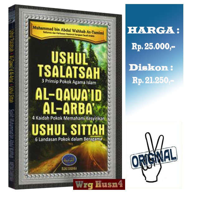 Buku Ushul Tsalatsah Al-Qawaid Al-Arba Ushul Sittah