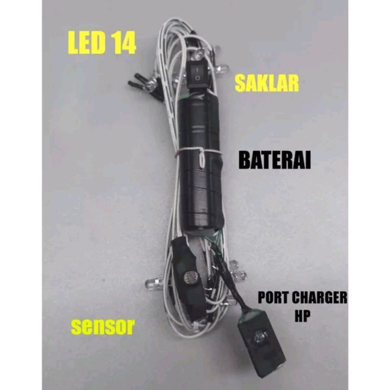 Lampu Layangan Otomatis Led 5mm RGB 3 Warna