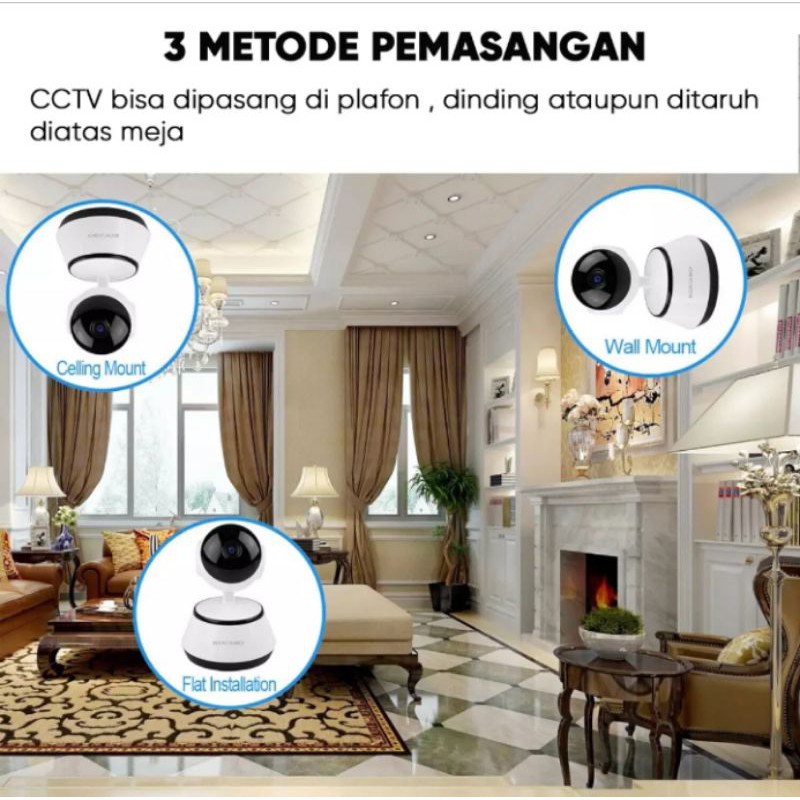 Smart phone HD Wireless IP Mini Camera Aplikasi V380