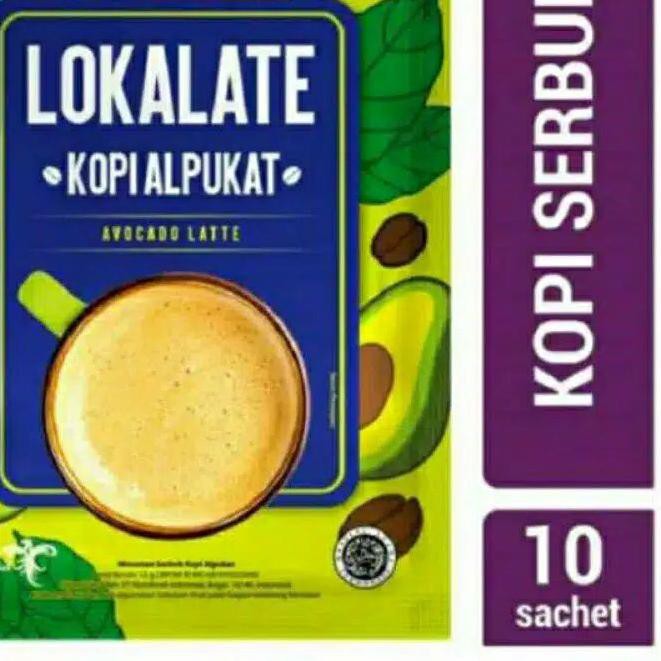 

TERBAIK ✷ BUY 1 GET 1 - kopi Alpukat - Lokalate TOTAL 20'SASET''