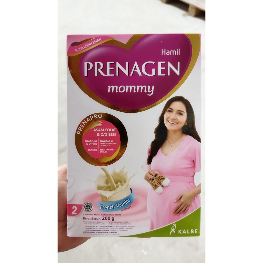 Susu Ibu Hamil Prenagen Mommy Vanila/Coklat Strawberry 200 Gr