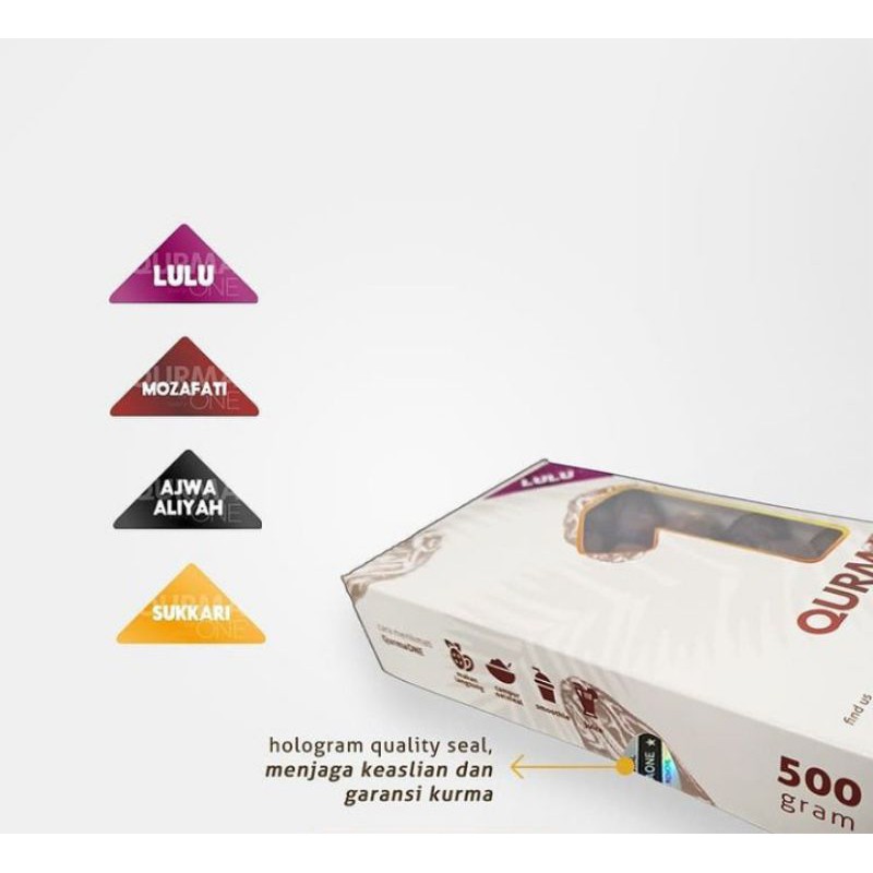

PREMIUM LULU DATES KURMA ONE 500 GR
