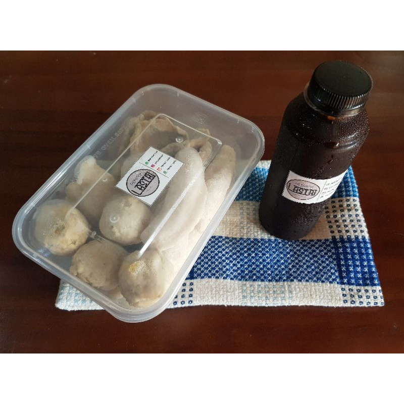 

Pempek Campur (FROZEN) Ikan Kakap Asli Palembang 20pcs - Siap Goreng