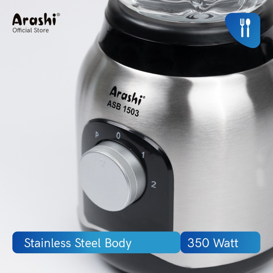 ARASHI ASB 1503 - Blender Kaca 1,5 Liter