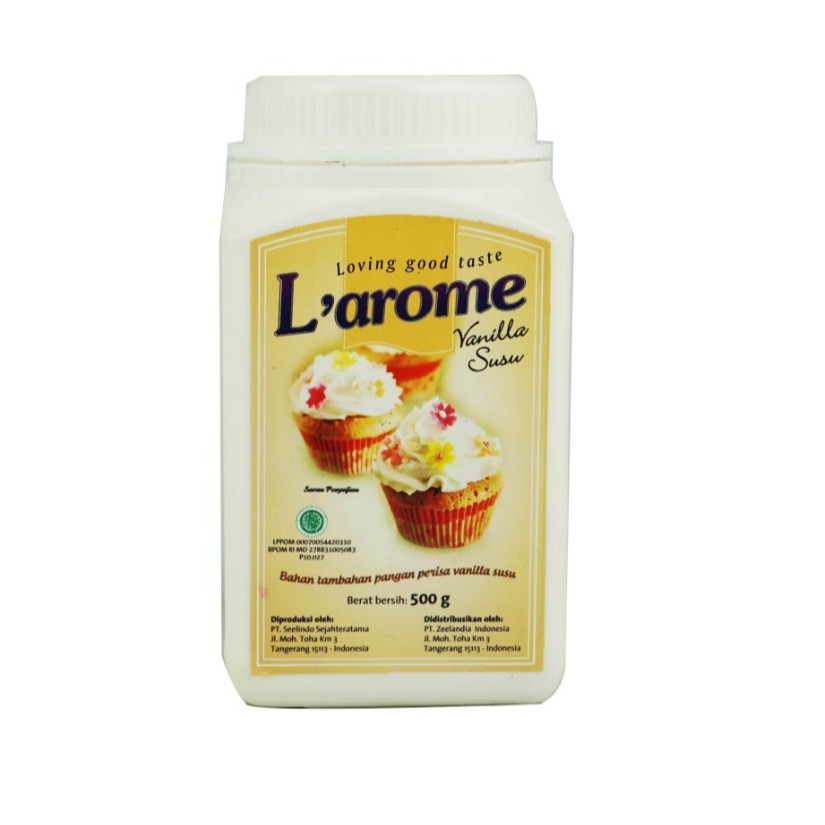 

Larome vanila susu 500gr