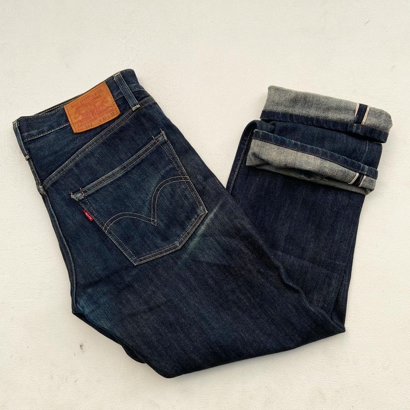 levis 502 selvedge second