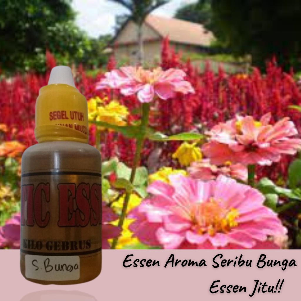 Essen Seribu Bunga - Essen Semua Jenis Ikan - Essen Ikan Mas,Nila,Lele,Bawal,Patin,Tawes Paling Jitu