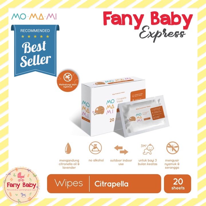 MOMAMI WIPES / TISSUE BABY [BEST SELLER]