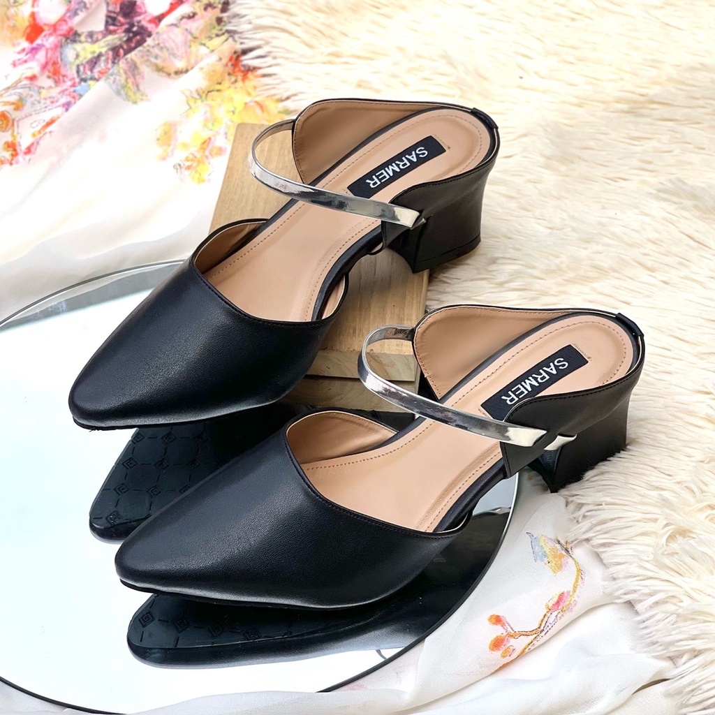 SARMER - MILECA HEELS BLACK