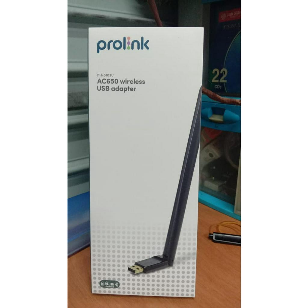 Prolink DH-5103U AC650 Dual Band USB Wireless Adapter