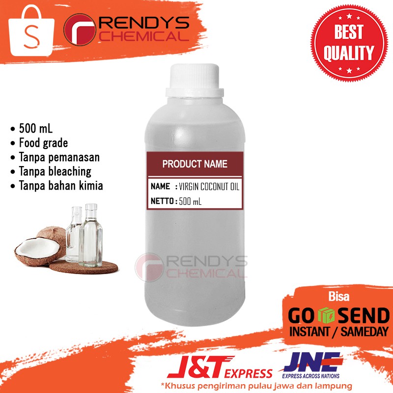 Virgin Coconut Oil 500mL / VCO / Minyak Kelapa Murni 500