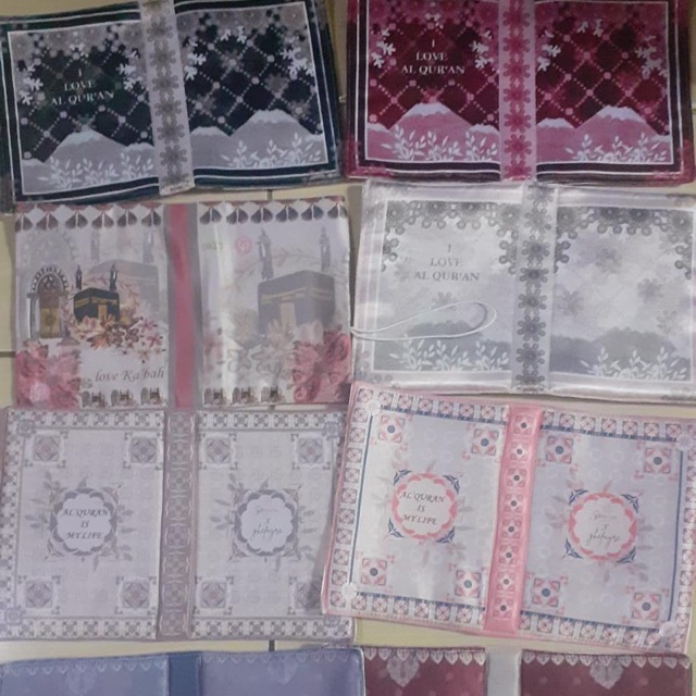 Cover Al Quran Gdas by Ghaida A5 sepaket