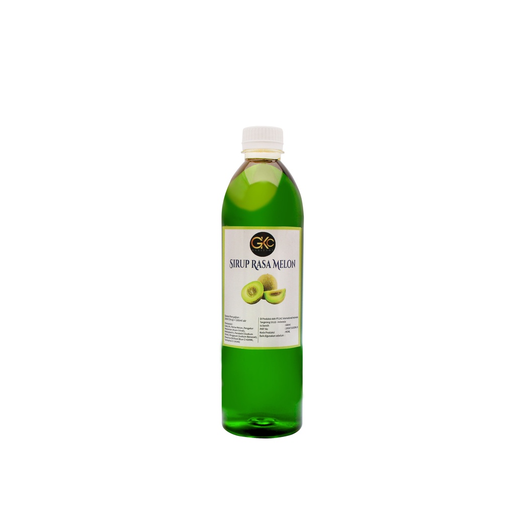 Sirup Melon / Honeydew Syrup Minuman GKC Heritage 640 ml (Import Quality)