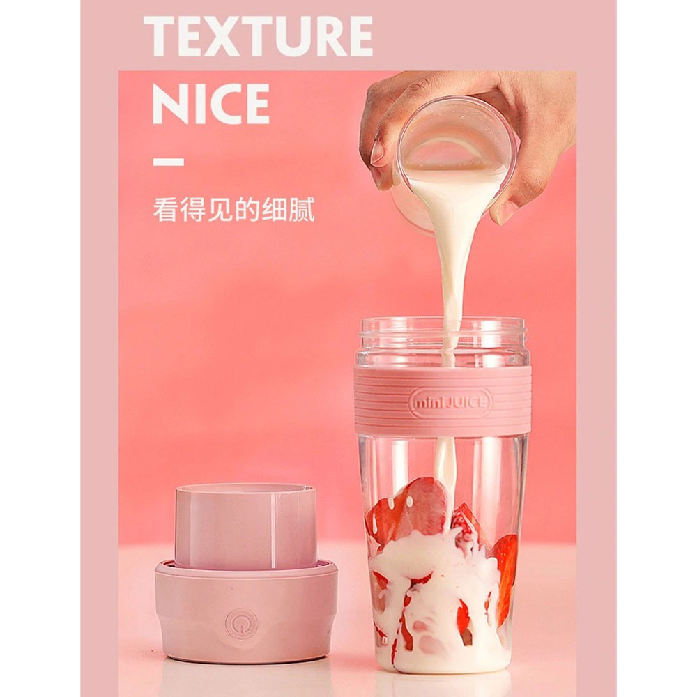 ANKALE Blender Buah Mini Portable Juicer Cup 300ml / Blender mini
