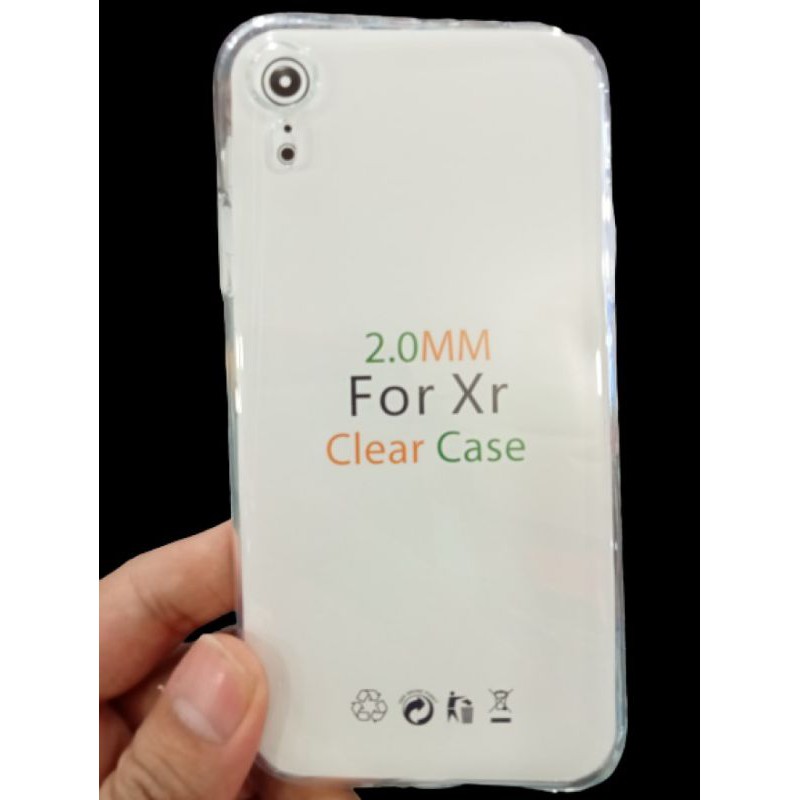 IPHONE XR CLEAR HD 2.0 CASING SOFTCASE SILIKON BAHAN TEBAL ANTI JAMUR