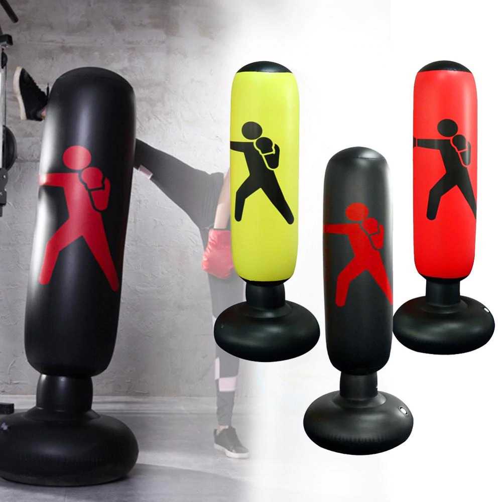 Vertical Punching Bag Tiang Samsak Inflatable 1.6M DS0096