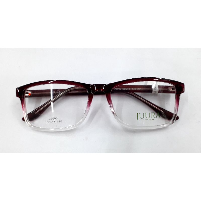 Kacamata Juura Unisex Full Frame J2003 Col.7 (Purpel)