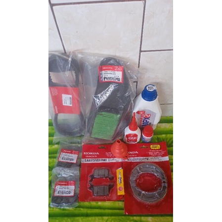 ORI PAKET SERVIS OLI MOTOR MATIC VARIO 125 VARIO 150