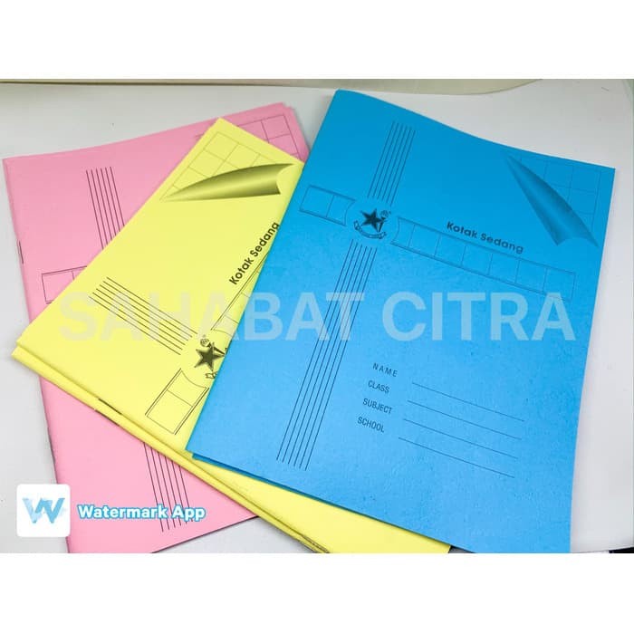 

Segera Miliki Buku Tulis Kotak Sedang Pack Isi 10 Sale!!!